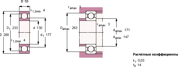 Подшипник 6326/C3VL2071