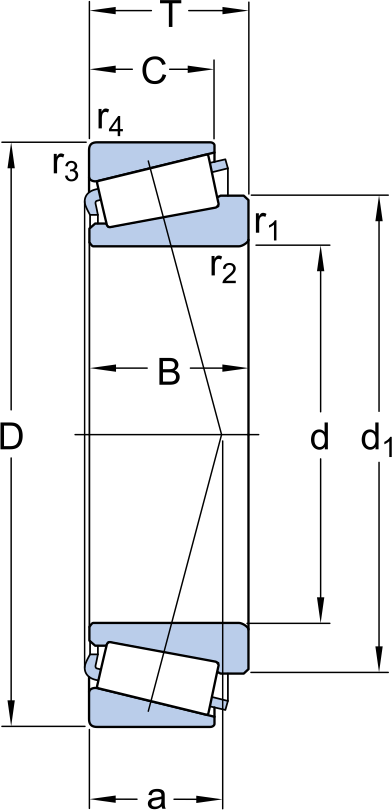 Подшипник 32008 X/Q