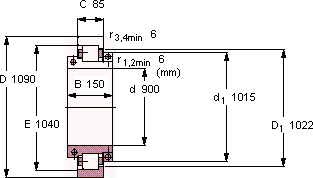 Подшипник BCSB 316586