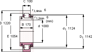 Подшипник BCSB 320099