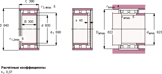 Подшипник BC2-8011/HB1