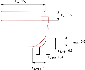 Подшипник RN-3.5x15.8 BF/G2