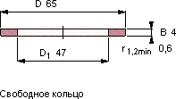 Подшипник GS 81109