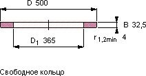 Подшипник GS 81272