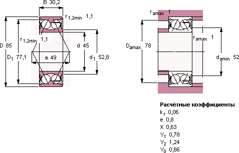 Подшипник 3209 A-2Z/MT33