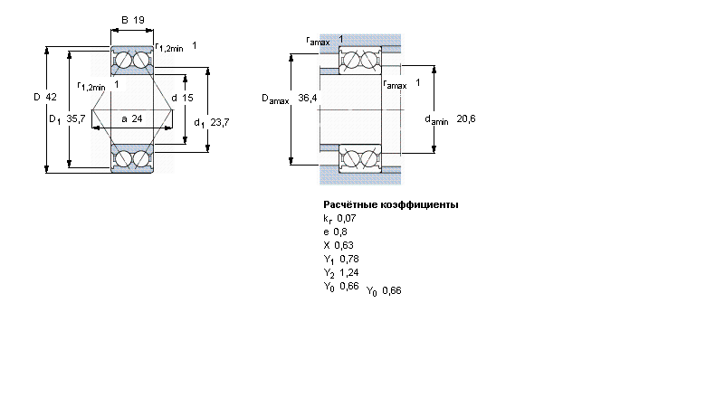 Подшипник 3302 ATN9/C3