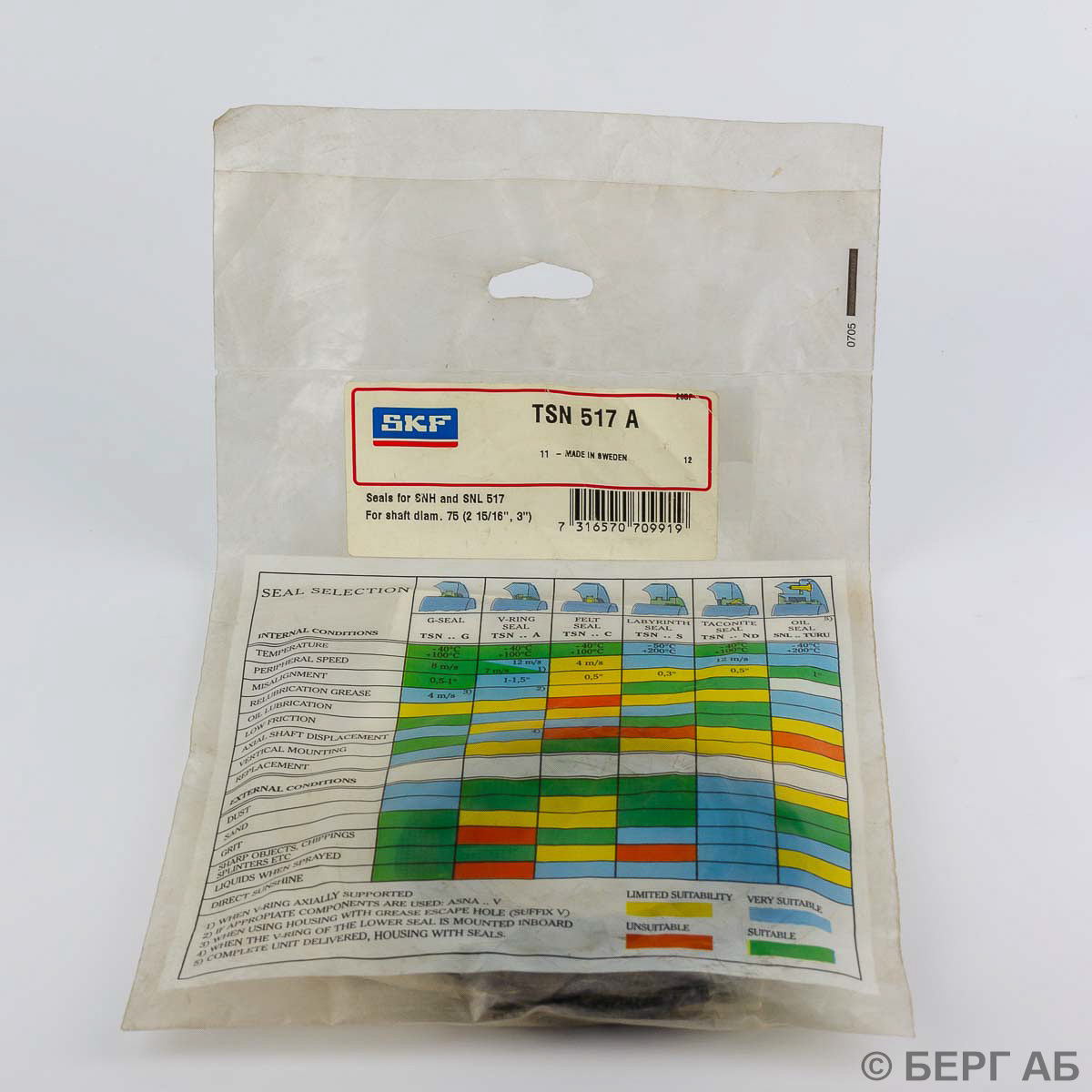 Корпус подшипника TSN 517 A