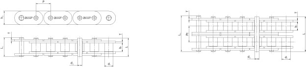 Цепь PHC C16A-3X10FT