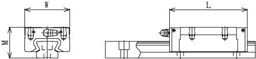 Линейные направляющие (рельсовые) THK SSR 15XW LM THK