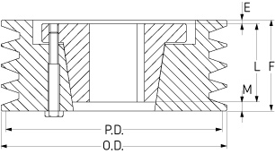 Шкив SKF PHP 8-5V710-SF
