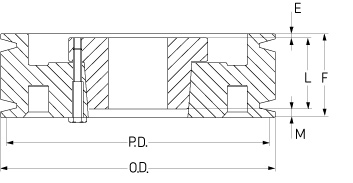 Шкив SKF PHP 8-B68-SF