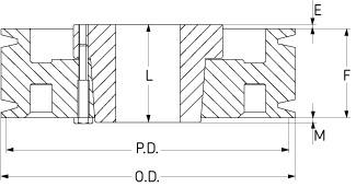 Шкив SKF PHP 1-B40-SH