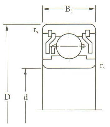 Подшипник ET2520ZZS EZO