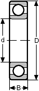 Подшипник 216 CONSOLIDATED BEARING