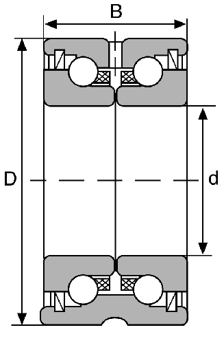  ZKLN 2557-ZZ CONSOLIDATED BEARING