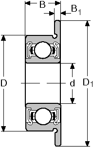  F61903-ZZ CONSOLIDATED BEARING