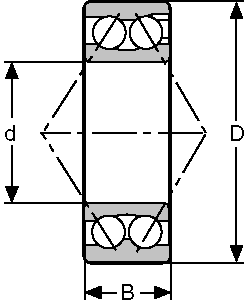 Подшипник 5217 CONSOLIDATED BEARING