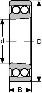 Подшипник 2209-K2RS CONSOLIDATED BEARING