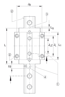 Подшипник RUE25-D-FE INA