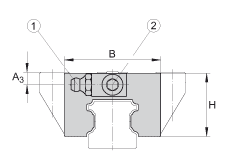 Подшипник ABE.KWSE45-FE-FPM INA