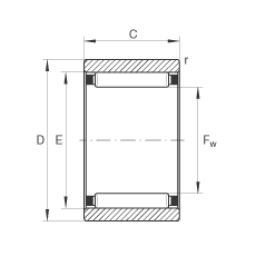 Подшипник RNAO7X14X8-TV INA