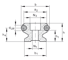 Подшипник LFS52-CEE FAG