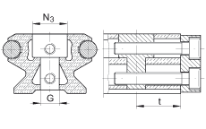 Подшипник ANS.LFS42-C INA