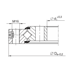 Подшипник XU120222 INA