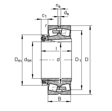 Подшипник 23192-K-MB-H3192 FAG